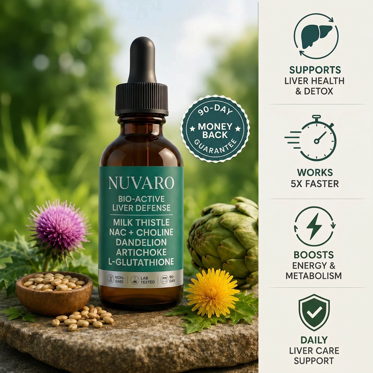 Nuvaro Bio-Active Liver Defense