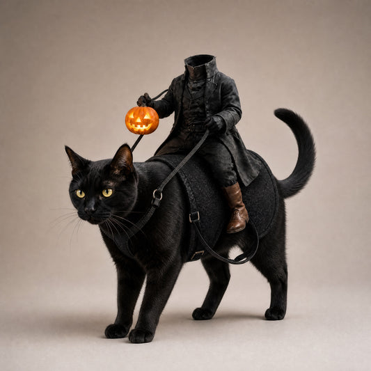 Nuvaro Midnight Rider Cat Costume