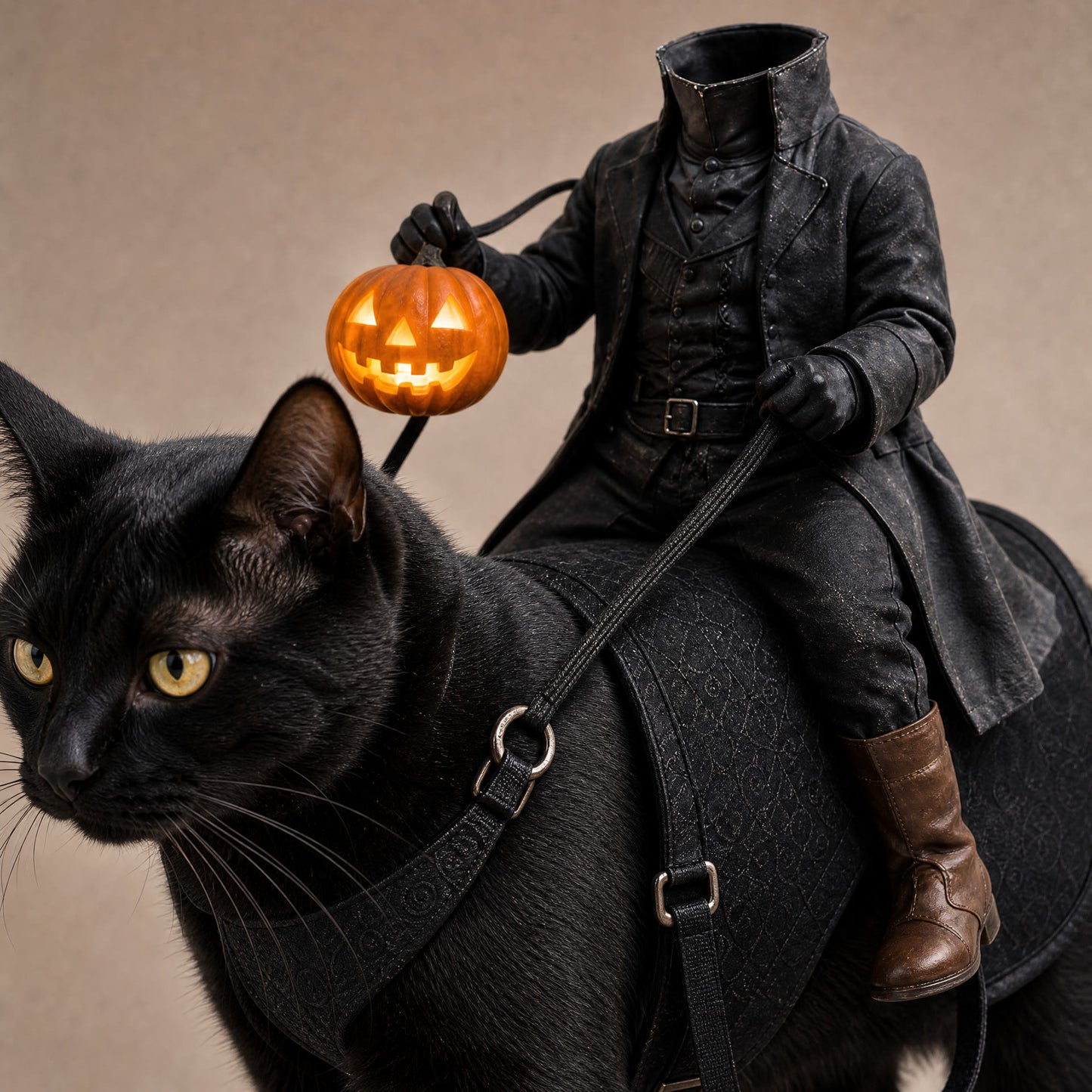 Nuvaro Midnight Rider Cat Costume