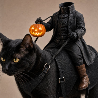 Nuvaro Midnight Rider Cat Costume