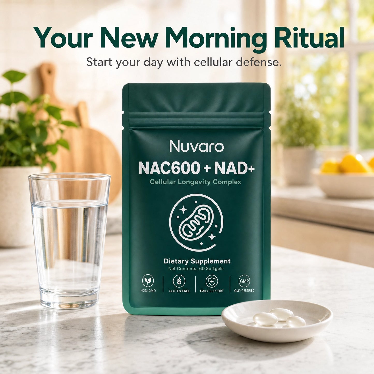Nuvaro NAC600 + NAD Daily Complex