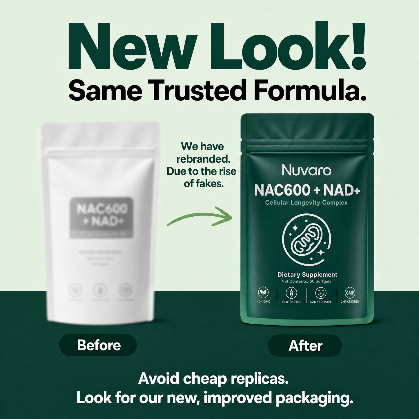 Nuvaro NAC600 + NAD Daily Complex
