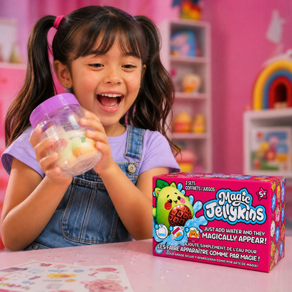 Magic Jellykins™ - Surprise Water-Reveal Squishy Plush Characters