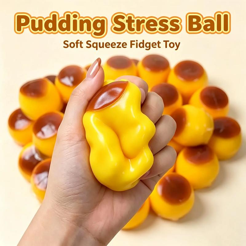 Squishy Crunchy Sensory Fidget Toys – 6‑Piece Set